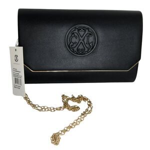 CXL by Christian Lacroix Madison Smooth Clutch with detachable Chain NWT